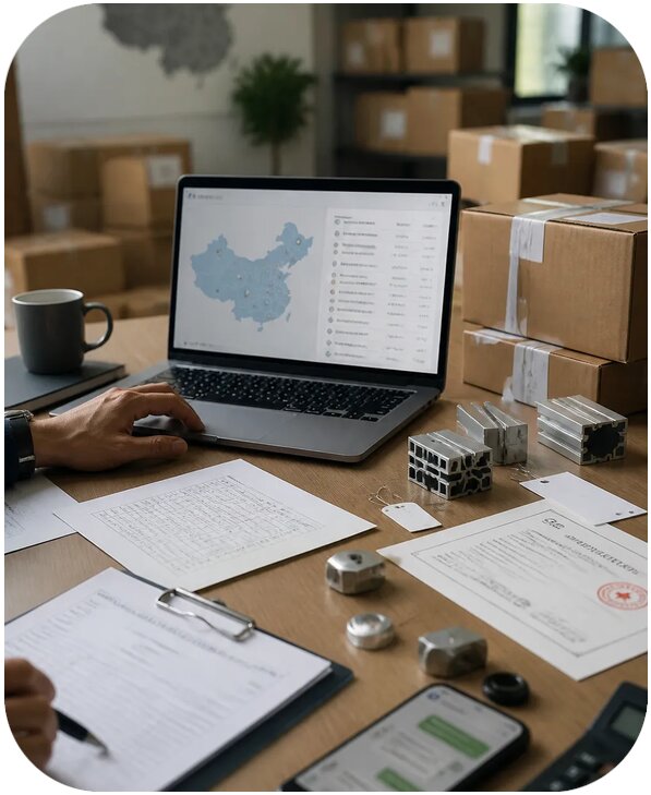 Поиск поставщика в Китае под ключ по цене от 18623 р. | Фиалан-Брс